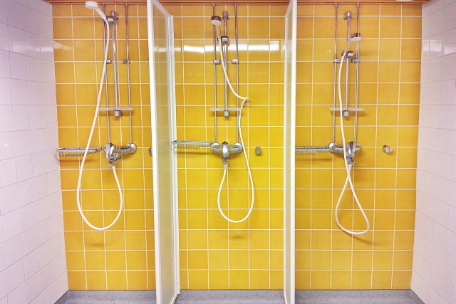 シャワールームの画像