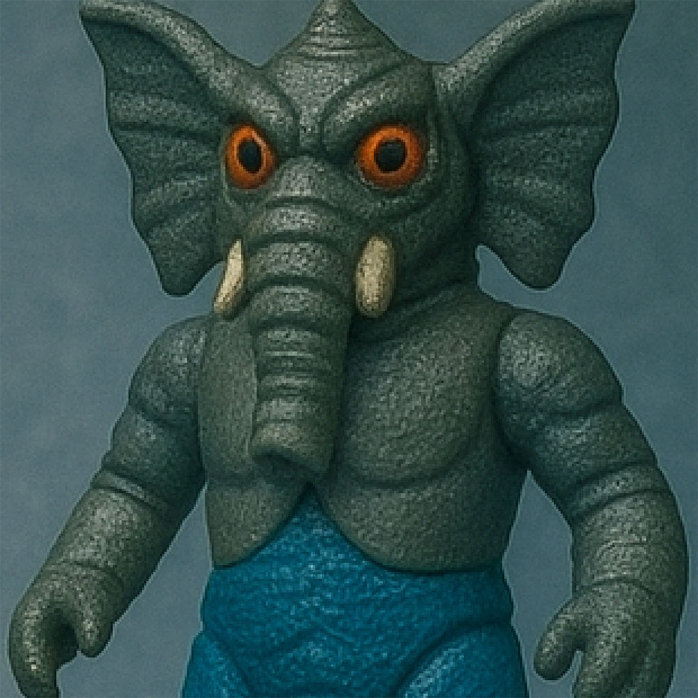 エレファント怪獣カシマシの画像