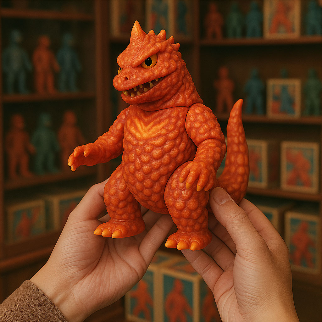 商品を手に取る画像